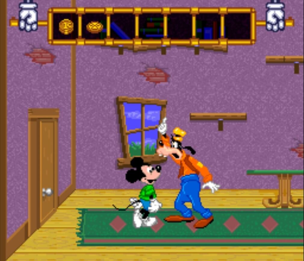 Mickey's Playtown Adventure - A Day of Discovery! - геймплей игры Super Nintendo\Famicom